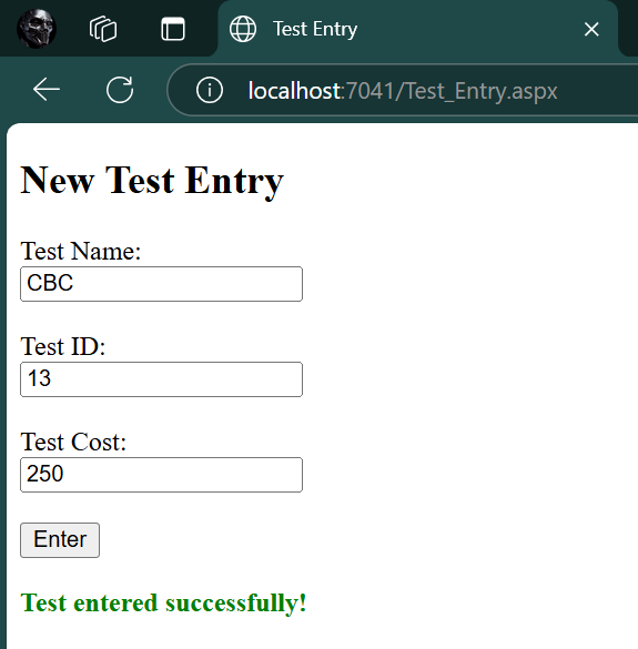 Output Screenshot 4